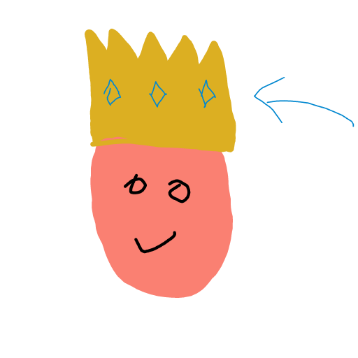 Crown drawing by Nuss