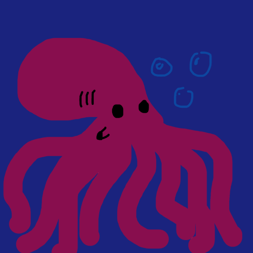 Octopus drawing by knoxy