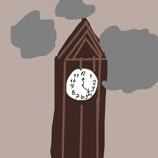 Big Ben drawing by flat-pure-drawer