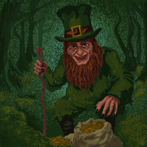 Leprechaun drawing by Soybean