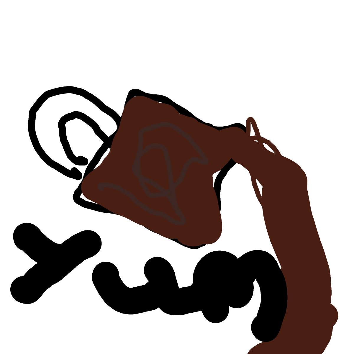 Gravy drawing by Poppy