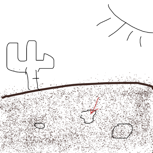 Stone drawing by vale