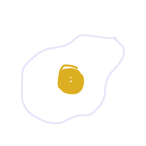 Egg drawing by bgggg