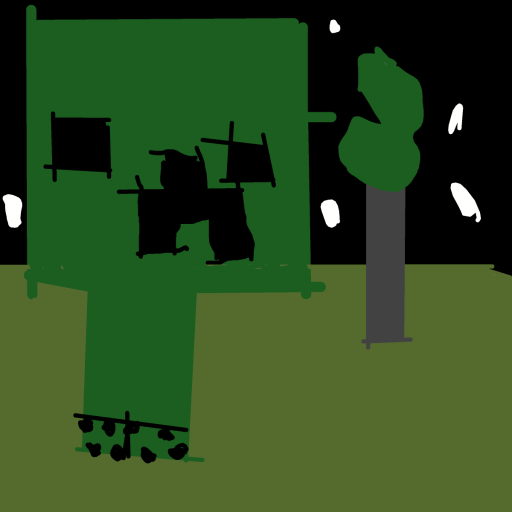 Creeper drawing by bronze-swift-chief
