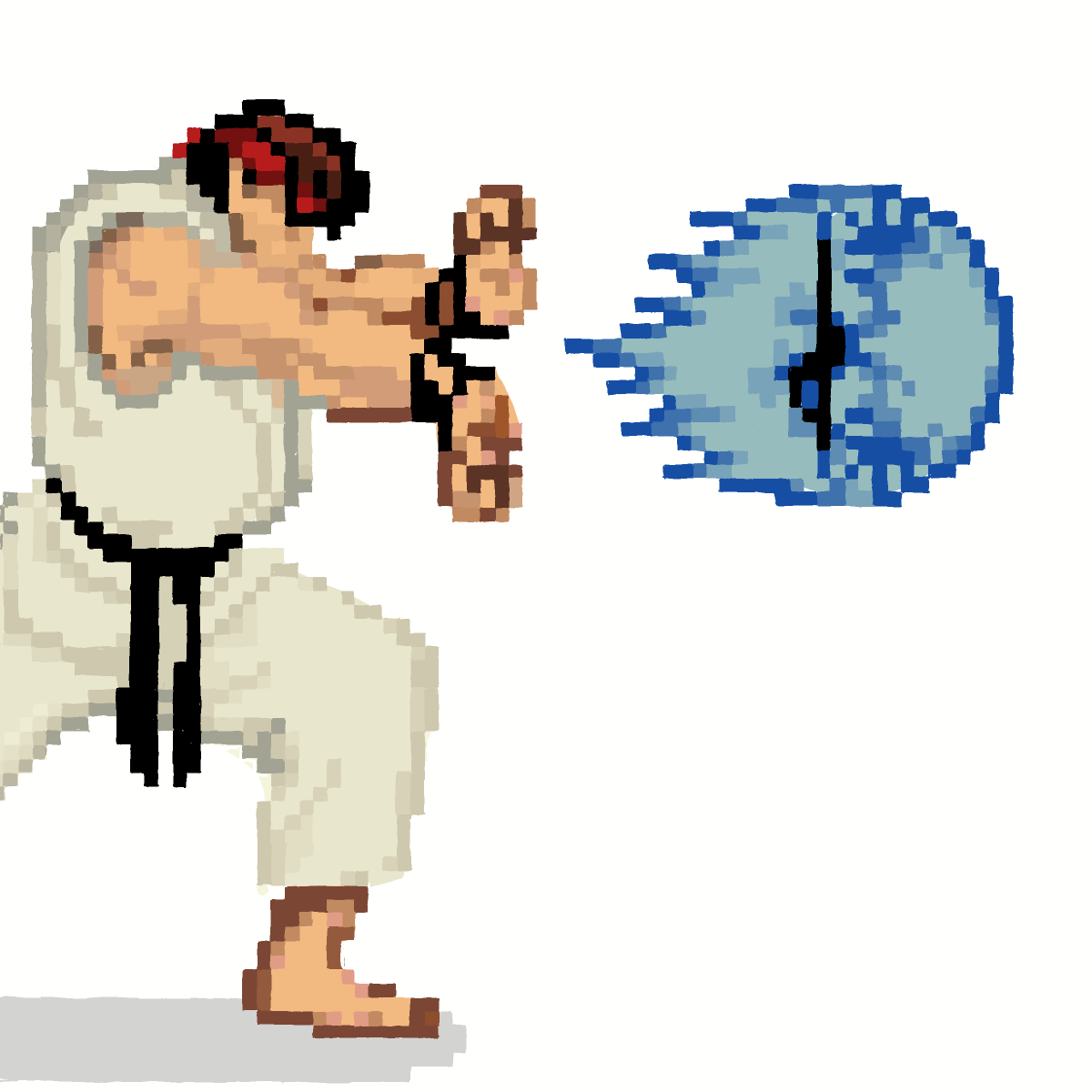 Hadouken drawing by Soybean