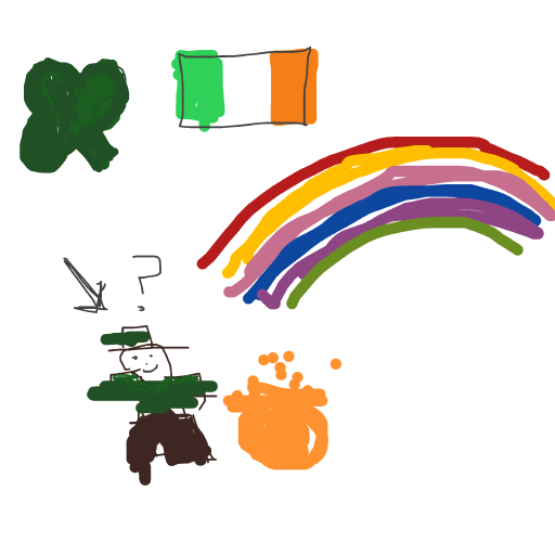 Leprechaun drawing by icy-coral-maker