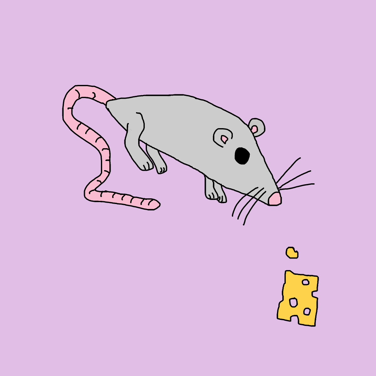 Mouse drawing by krissywissy