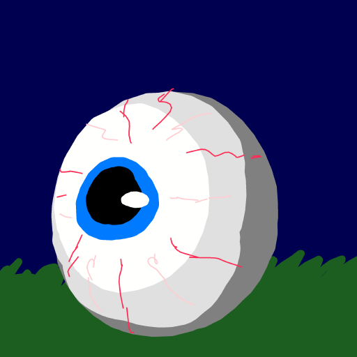 Eyeball drawing by Juliezzz