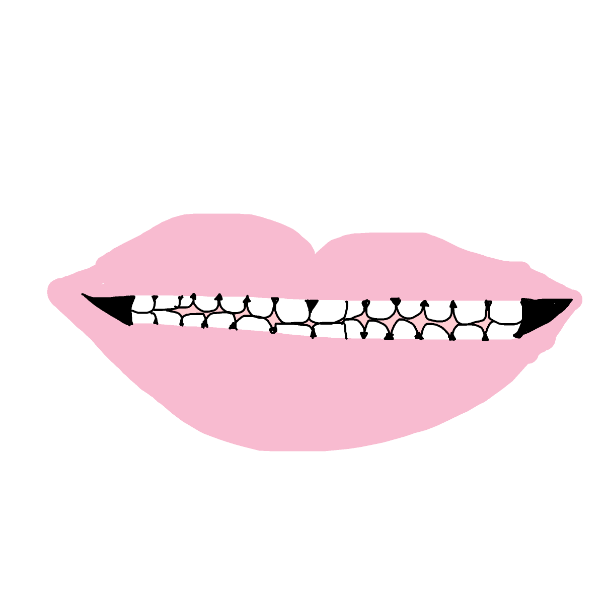 Mouth drawing by maddee