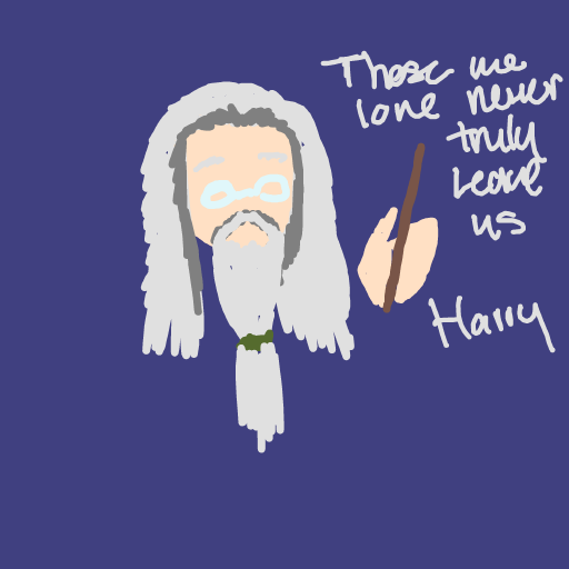 Dumbledore drawing by sage-brush-smith