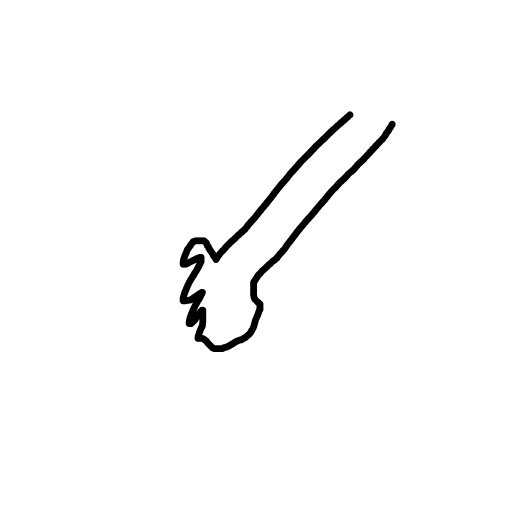 Arm drawing by bia