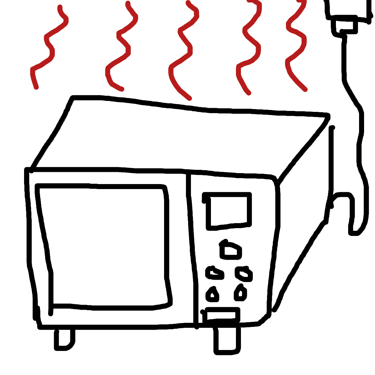 Microwave drawing by mikestam195