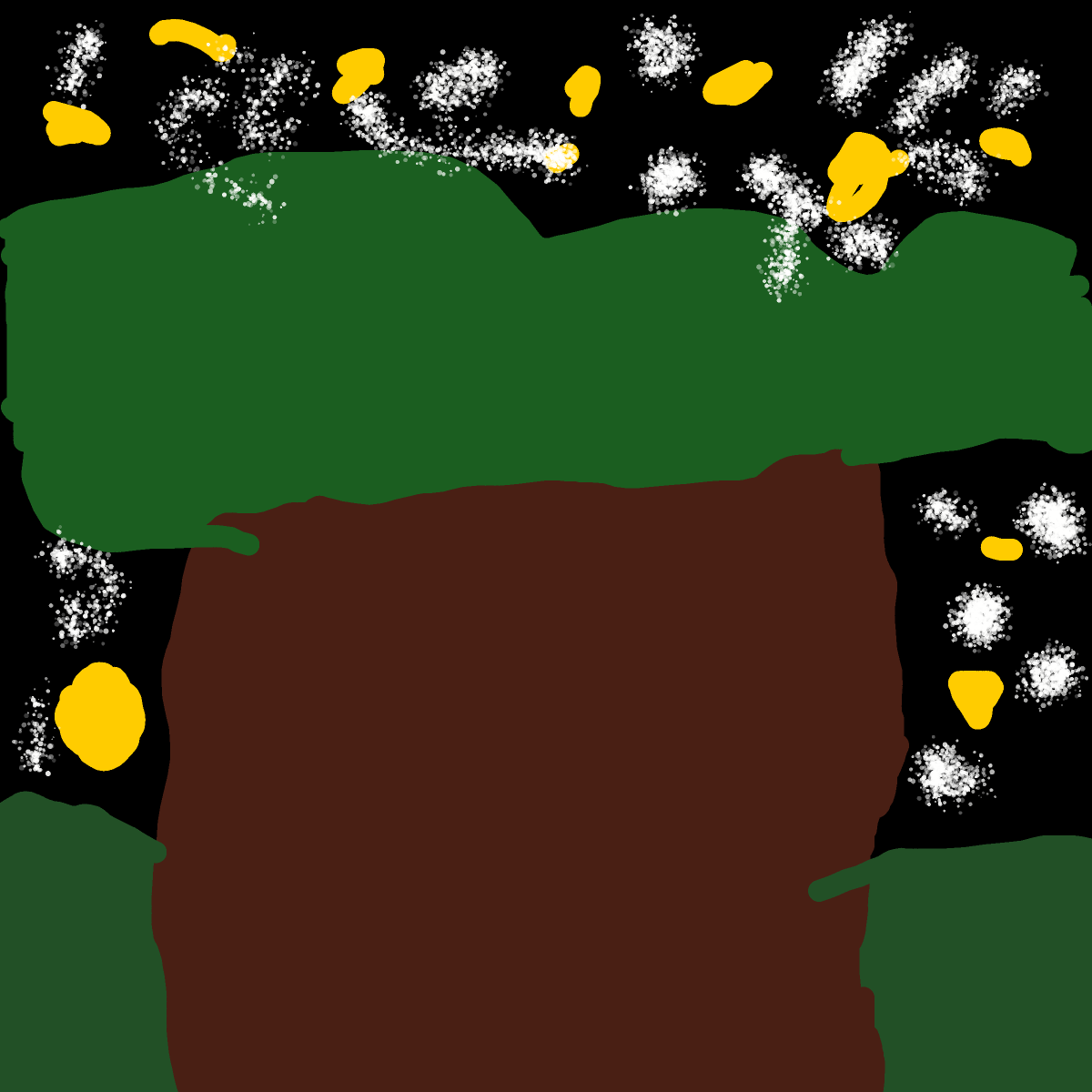 Forest drawing by Bri3