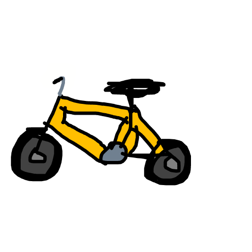 Bicycle drawing by neat-sun-drawer