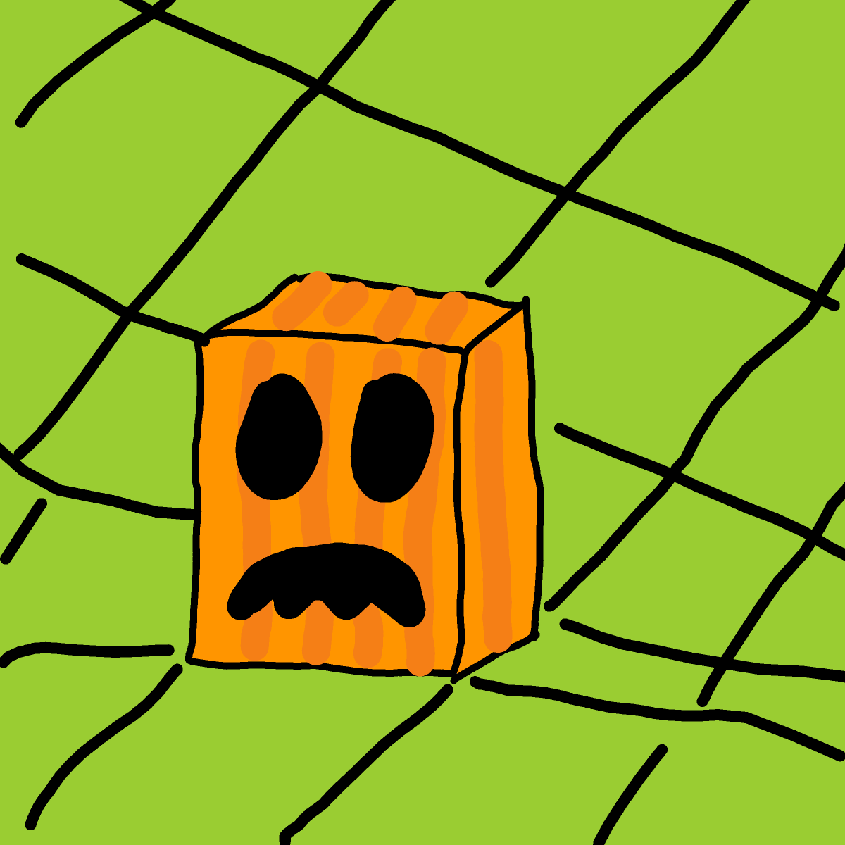 Pumpkin drawing by Purokushi