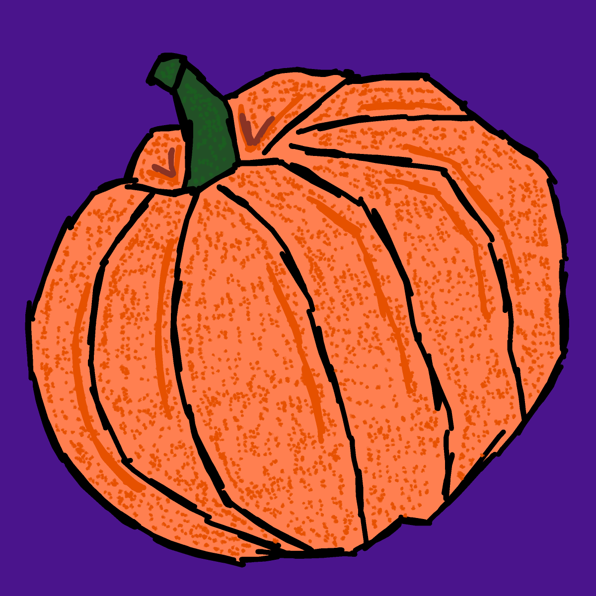 Pumpkin drawing by marimou