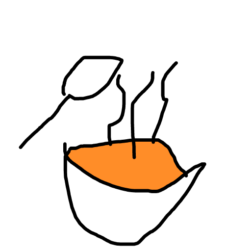 Soup drawing by dawn-omega-bard