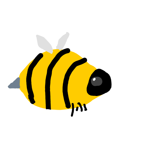 Bumblebee drawing by Guardianoflives