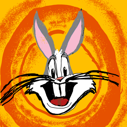 Bugs Bunny drawing by manders