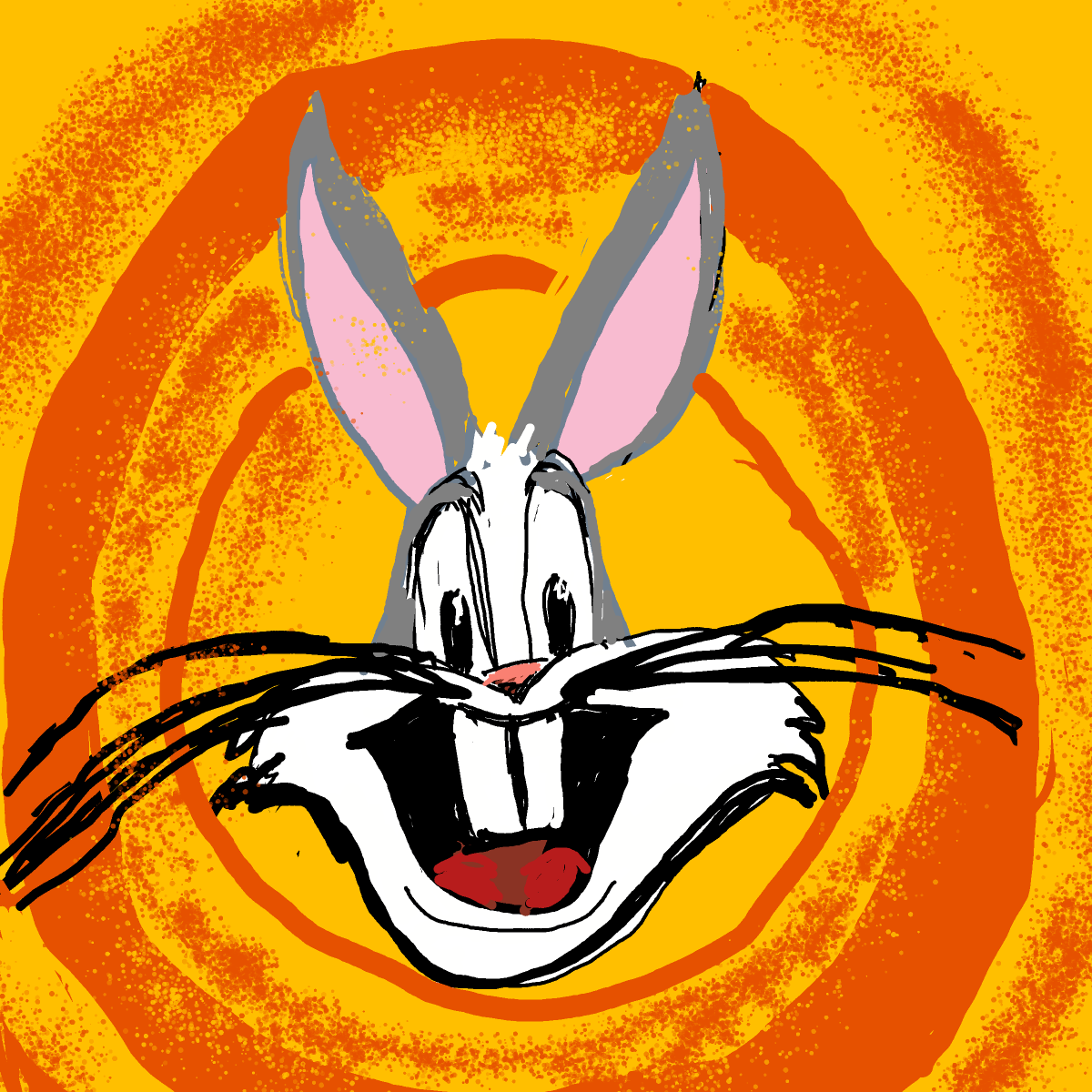 Bugs Bunny drawing by manders
