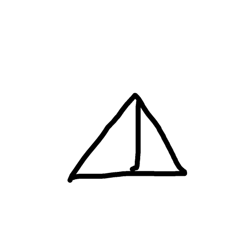 Pyramid drawing by omed roj
