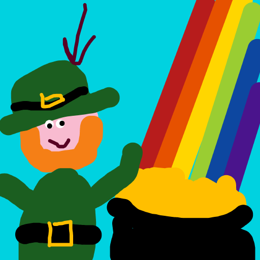 Leprechaun drawing by nice-draw-designer