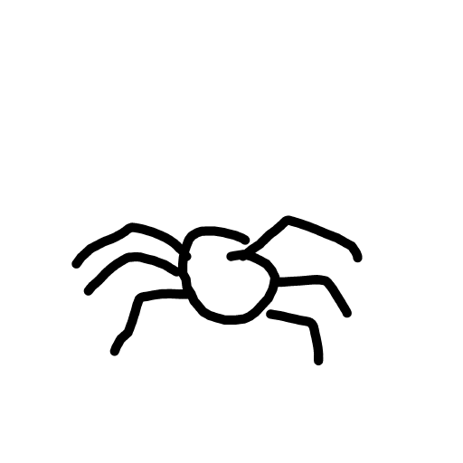 Spider drawing by real-wild-drive