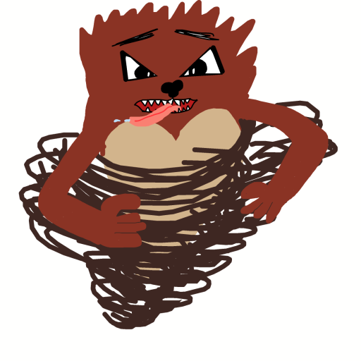 Taz drawing by nicodarunia