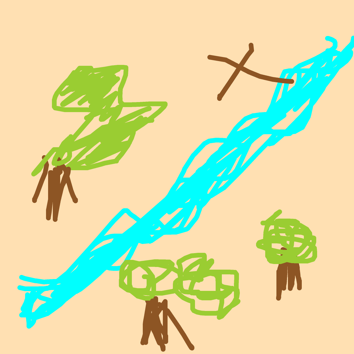 Treasure Map drawing by neesh