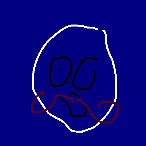 Mustache drawing by grou