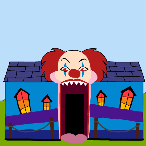 Fun House drawing by monthra
