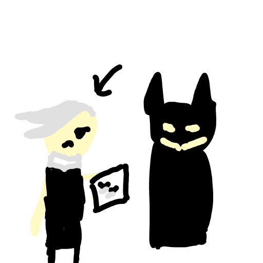 Butler drawing by GhoulBeing