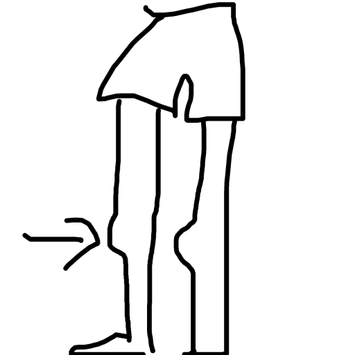 Knee drawing by noble-zeta-sketch