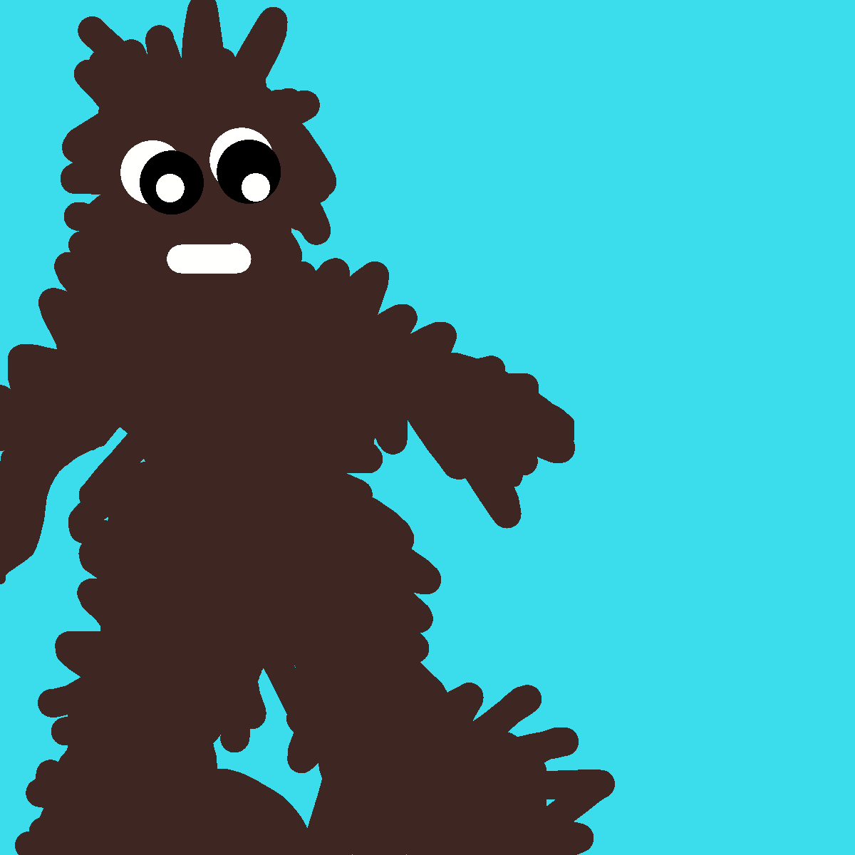 Bigfoot drawing by krissywissy
