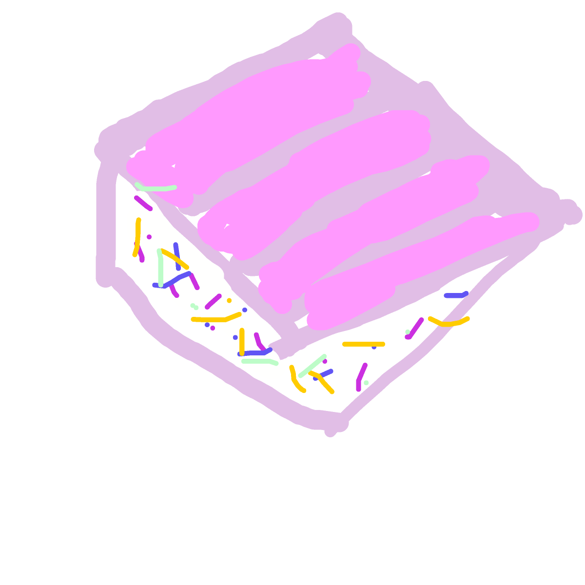 Cake Slice drawing by misha