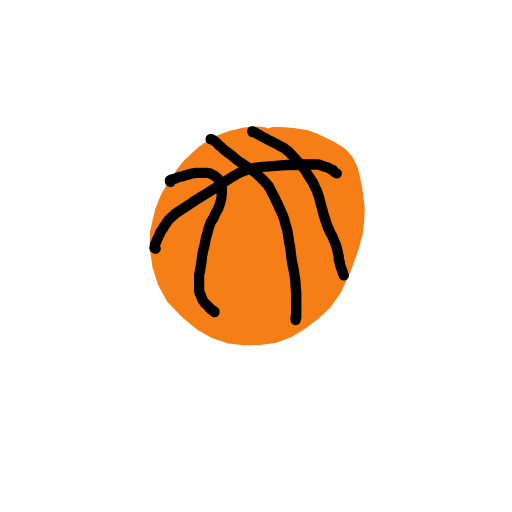 Basketball drawing by Tayne