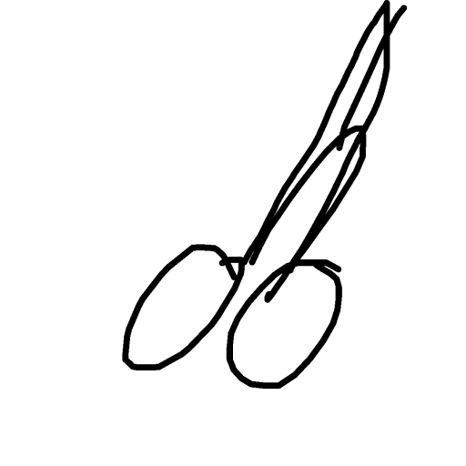 Scissor drawing by lisanne-r
