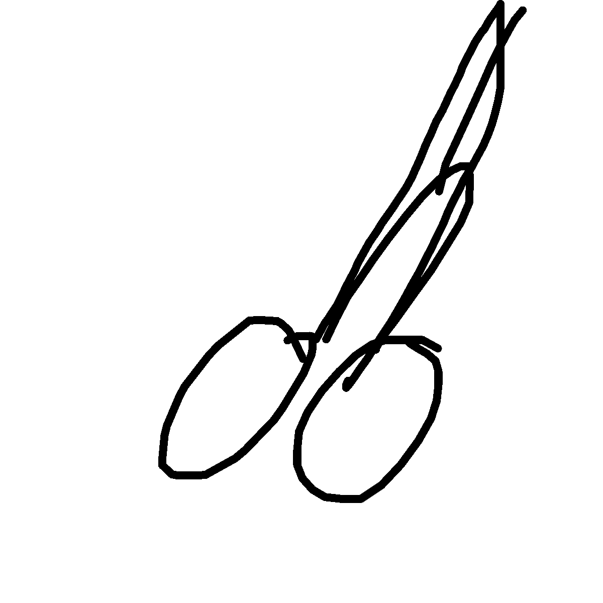 Scissor drawing by lisanne-r
