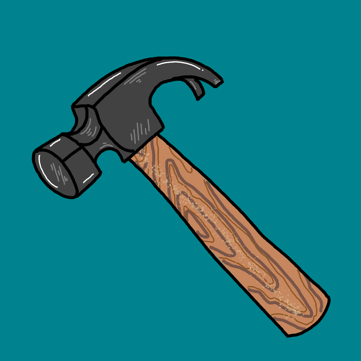Hammer drawing by gamma-coal-wheel