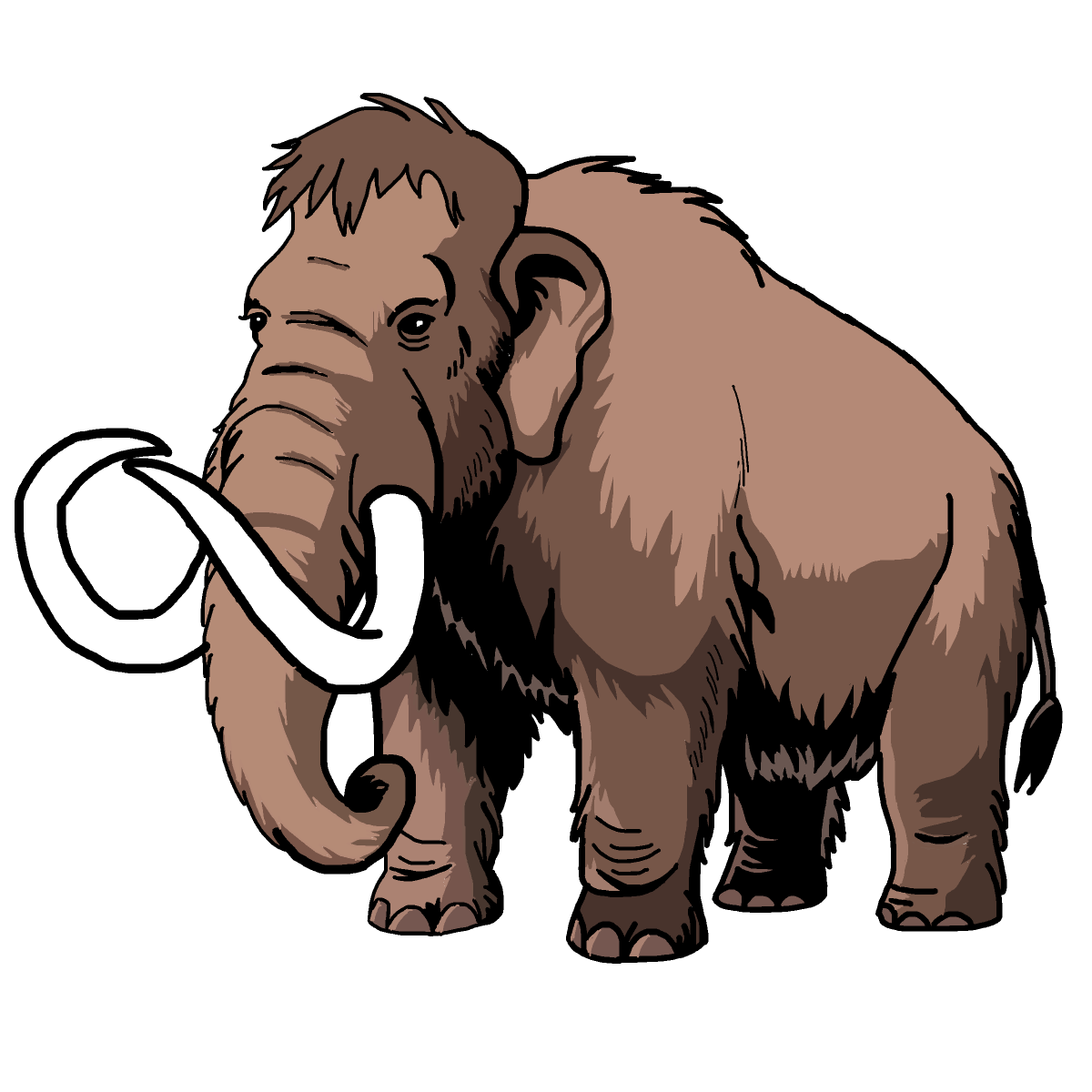 Mammoth drawing by wethebambam