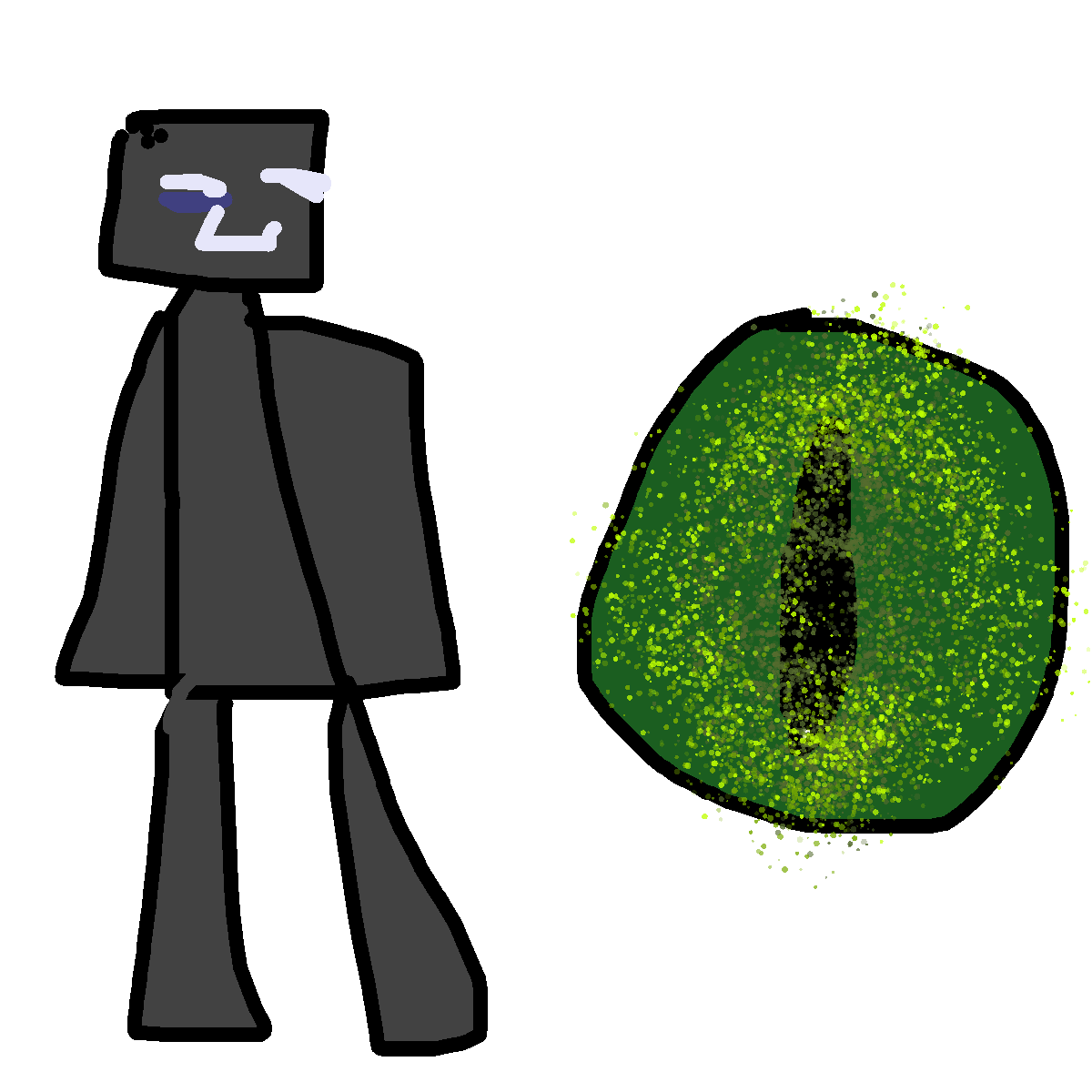 Ender Pearl drawing by kboyce
