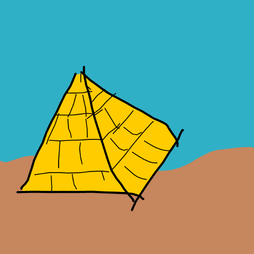 Pyramid drawing by Bri3