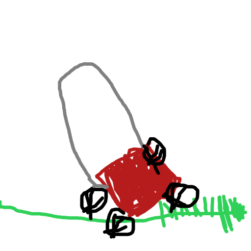 Lawn Mower drawing by alexis