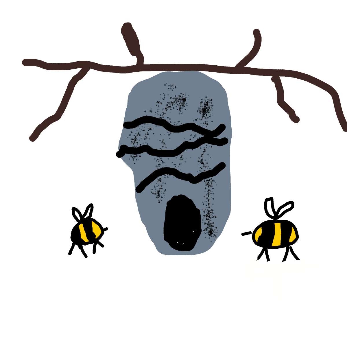 Beehive drawing by last-dark-might