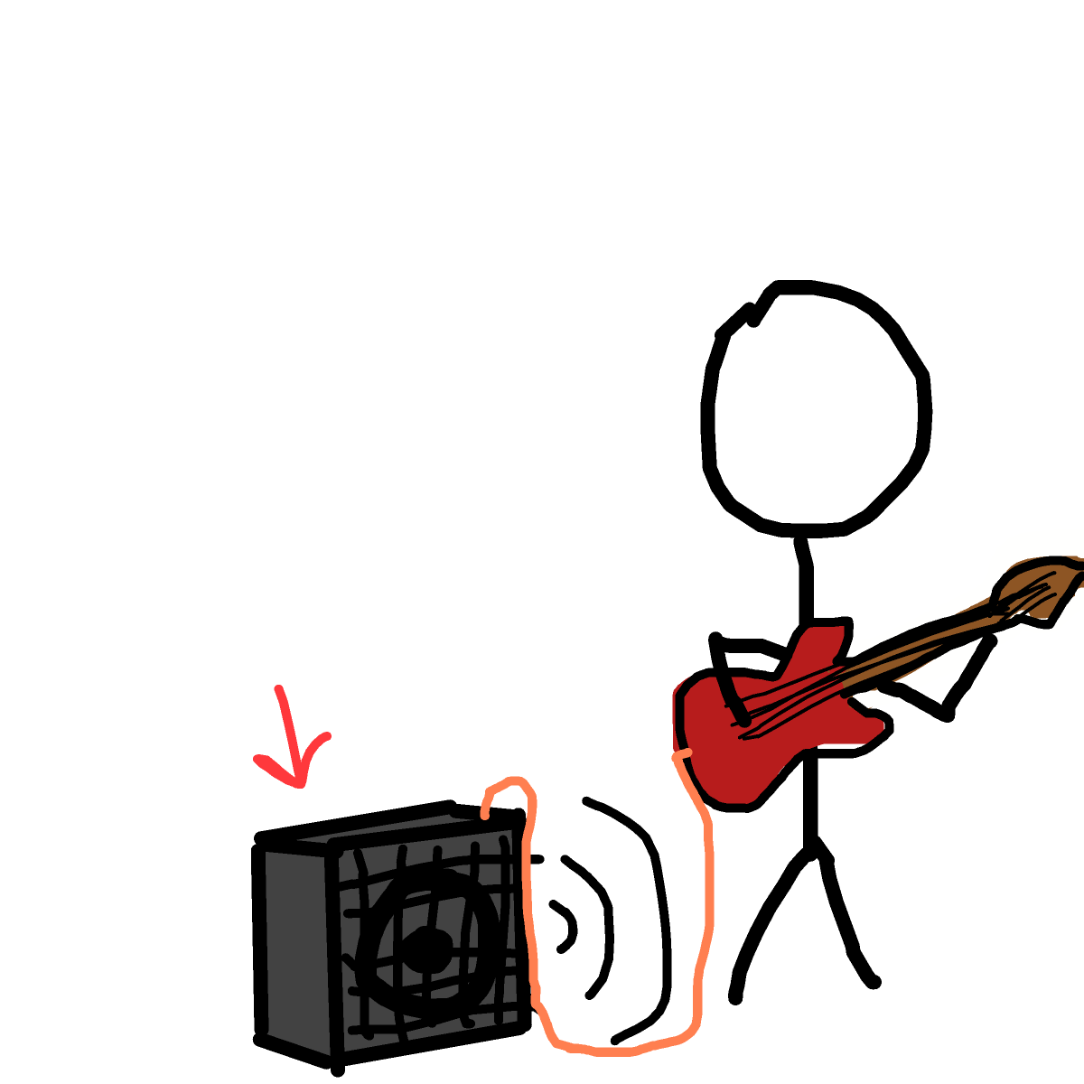 Amp drawing by drewbenruben