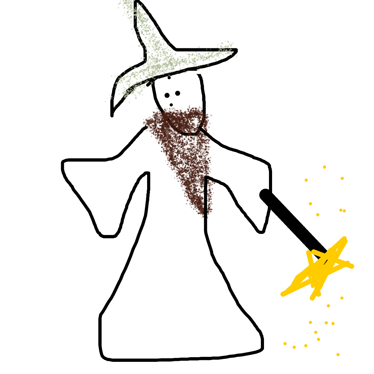 Wizard drawing by kind-gold-master