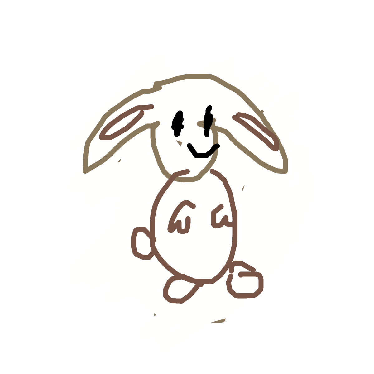 Rabbit drawing by wide-pure-sketch