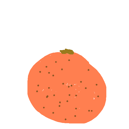 Orange drawing by fire-quick-wheel