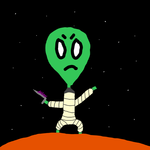 Martian drawing by Purokushi