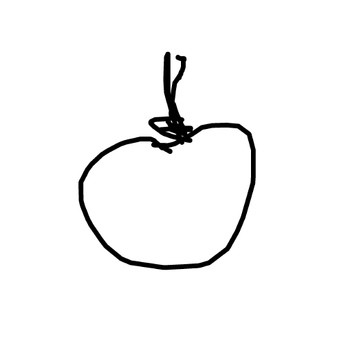 Apple drawing by solo-star-mind